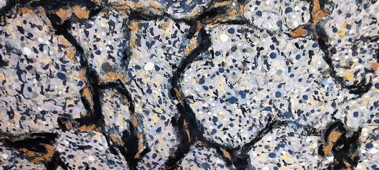 Original Abstract Expressionism Abstract Painting by Joan Parramon