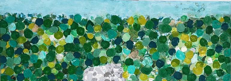 Original Abstract Expressionism Abstract Painting by Joan Parramon