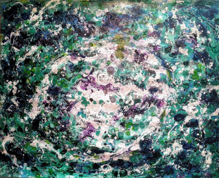 Original Abstract Painting by Joan Parramon