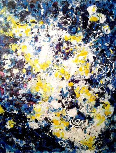 Original Abstract Expressionism Abstract Paintings by Joan Parramon