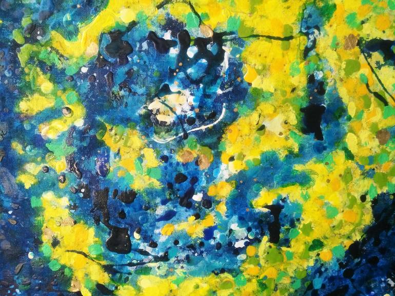 Original Abstract Painting by Joan Parramon