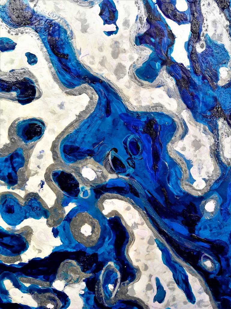 Original Abstract Expressionism Abstract Painting by Joan Parramon