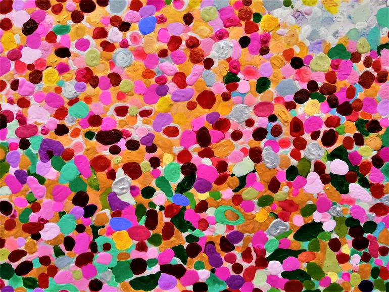 Original Abstract Expressionism Abstract Painting by Joan Parramon