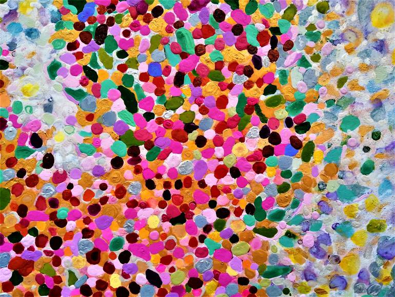 Original Abstract Expressionism Abstract Painting by Joan Parramon