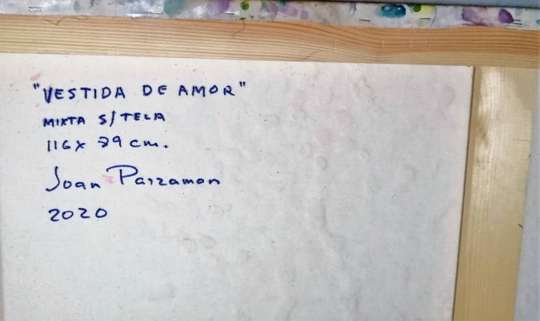 Original Abstract Expressionism Abstract Painting by Joan Parramon