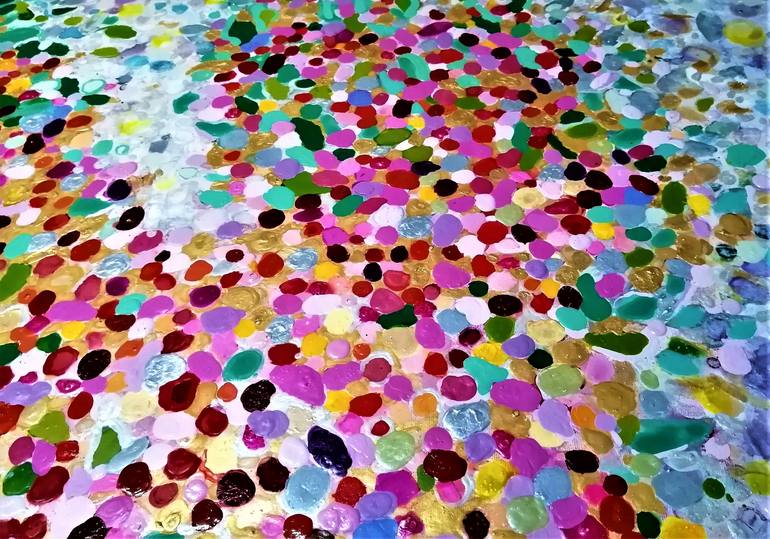 Original Abstract Expressionism Abstract Painting by Joan Parramon