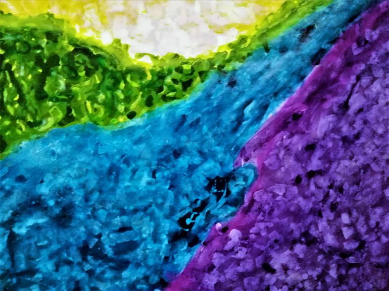 Original Abstract Expressionism Abstract Painting by Joan Parramon