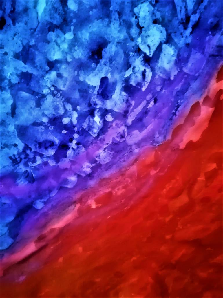 Original Abstract Expressionism Abstract Painting by Joan Parramon