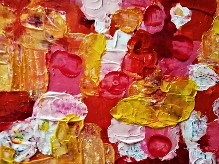 Original Abstract Expressionism Abstract Painting by Joan Parramon