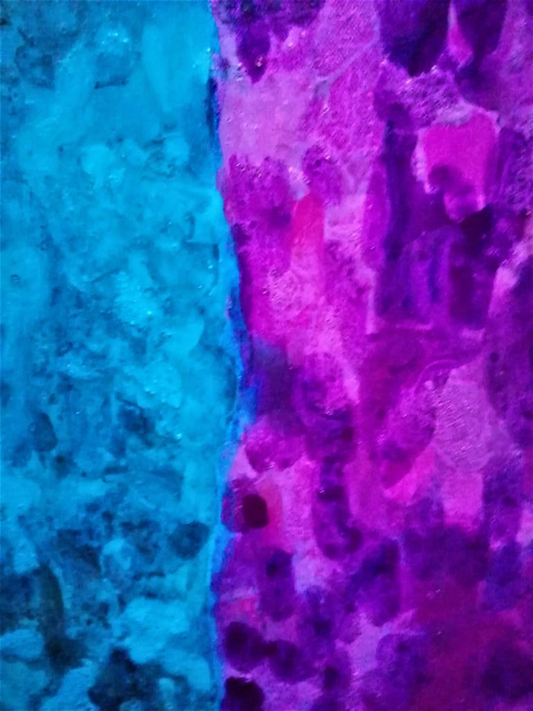 Original Abstract Expressionism Abstract Painting by Joan Parramon