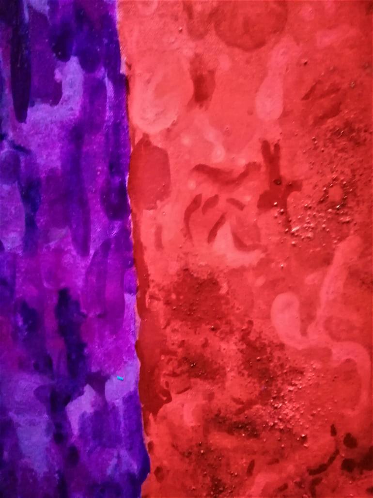 Original Abstract Expressionism Abstract Painting by Joan Parramon