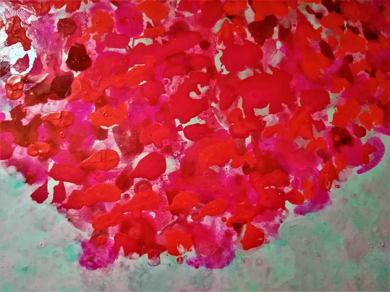 Original Abstract Expressionism Abstract Painting by Joan Parramon