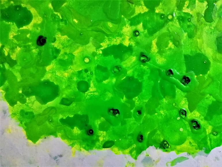 Original Abstract Expressionism Abstract Painting by Joan Parramon