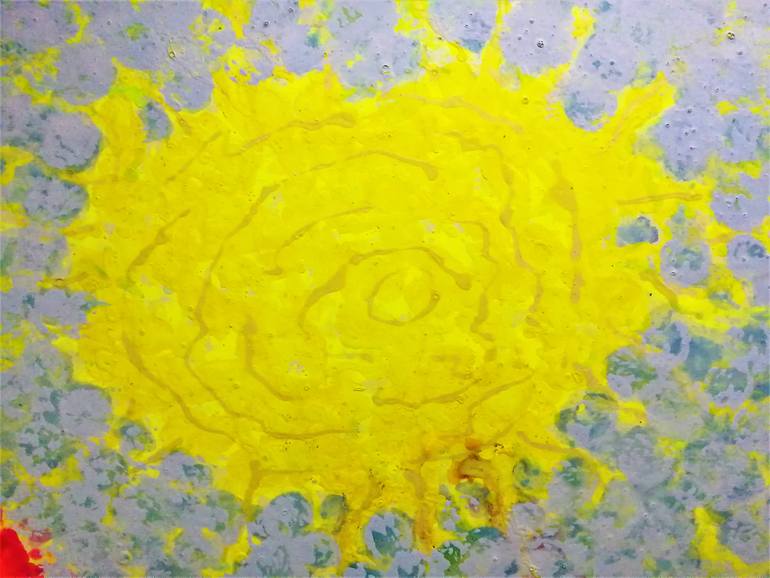 Original Abstract Expressionism Abstract Painting by Joan Parramon