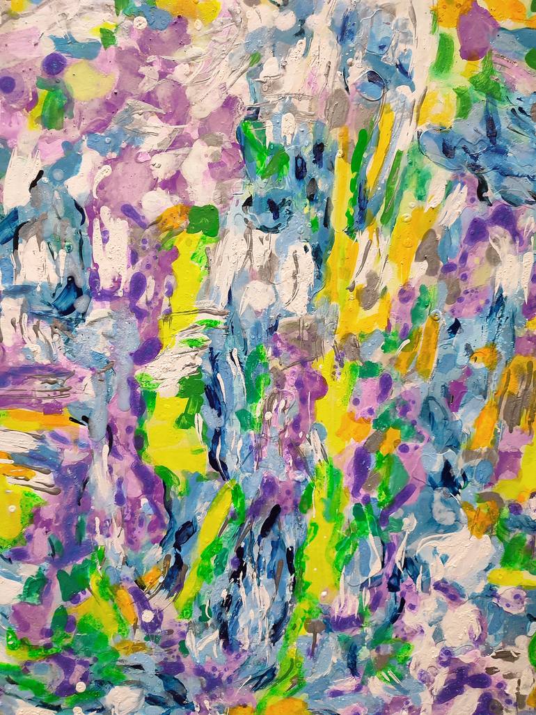 Original Abstract Expressionism Abstract Painting by Joan Parramon