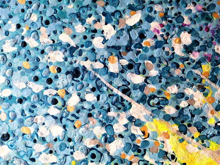 Original Abstract Expressionism Abstract Painting by Joan Parramon