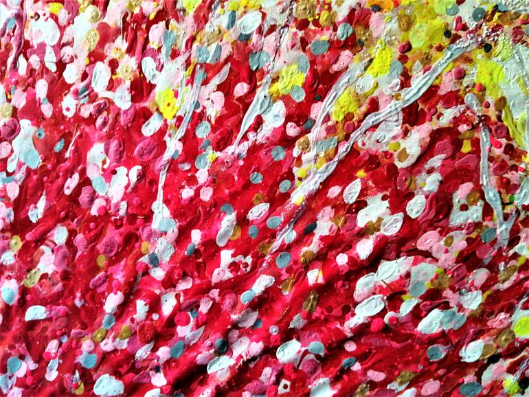 Original Abstract Expressionism Abstract Painting by Joan Parramon