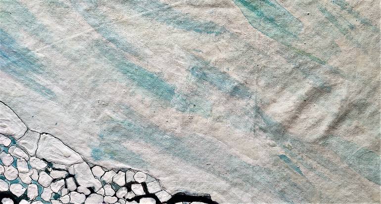 Original Abstract Expressionism Abstract Painting by Joan Parramon