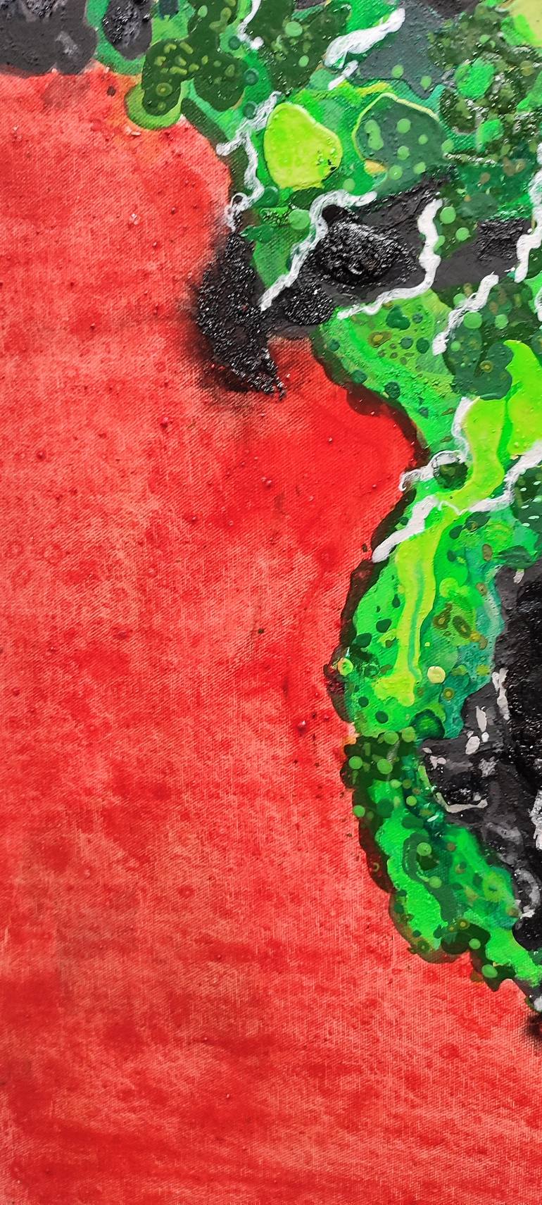 Original Abstract Nature Painting by Joan Parramon