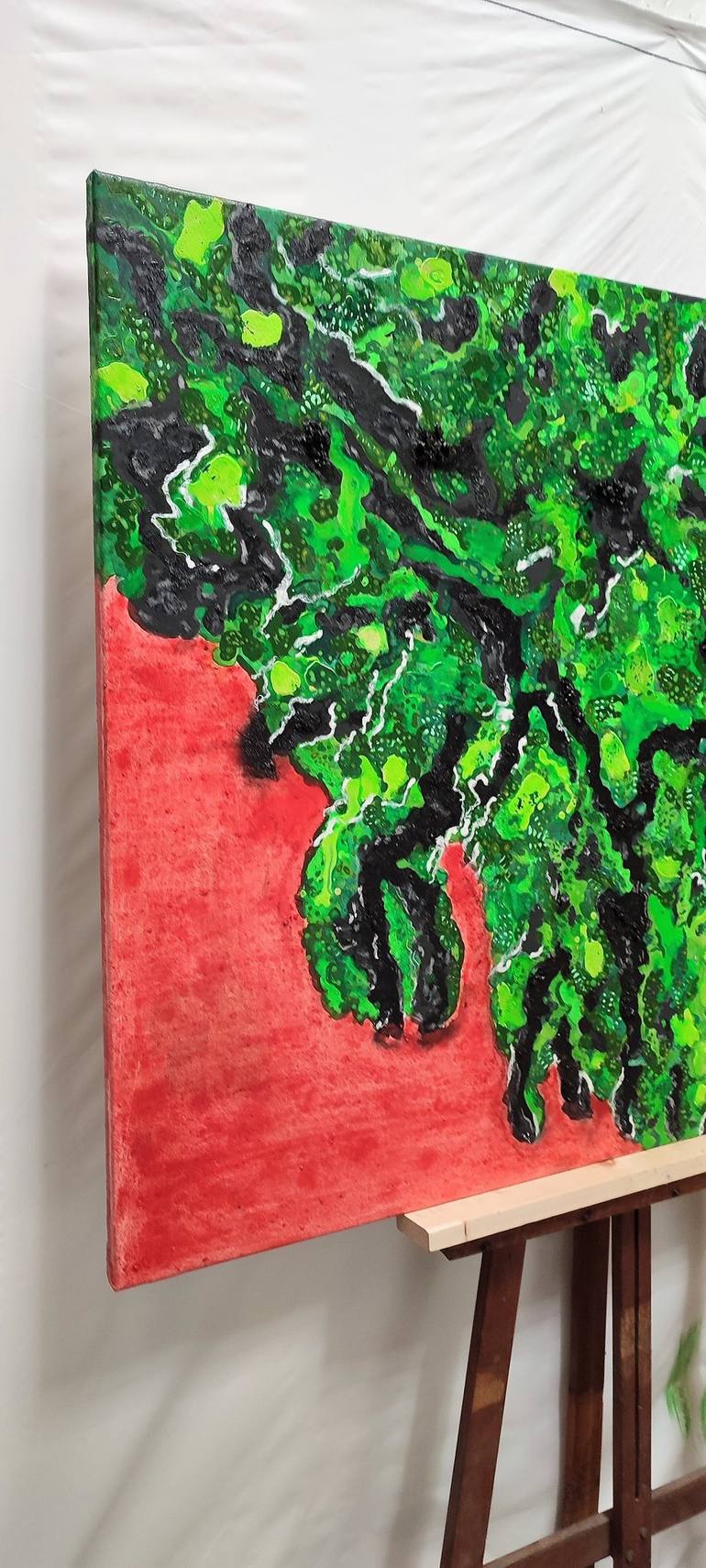 Original Abstract Nature Painting by Joan Parramon