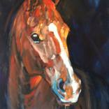 Portrait of a Horse: Chestnut by Jane Digby