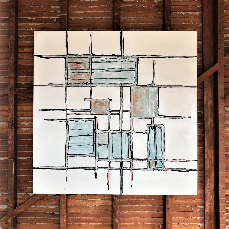 Original Expressionism Abstract Painting by Hector Romero