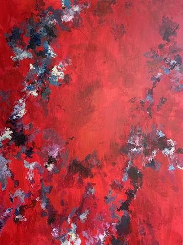Original Abstract Painting by Manuel Flores