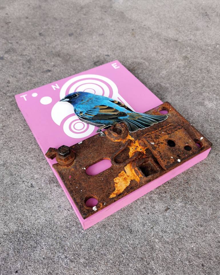 Original Modernism Animal Painting by Artist-Painter Tone