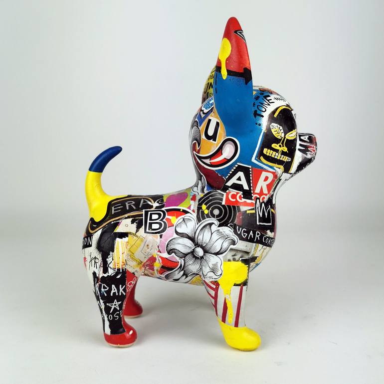 Original Contemporary Animal Sculpture by Artist-painter Tone