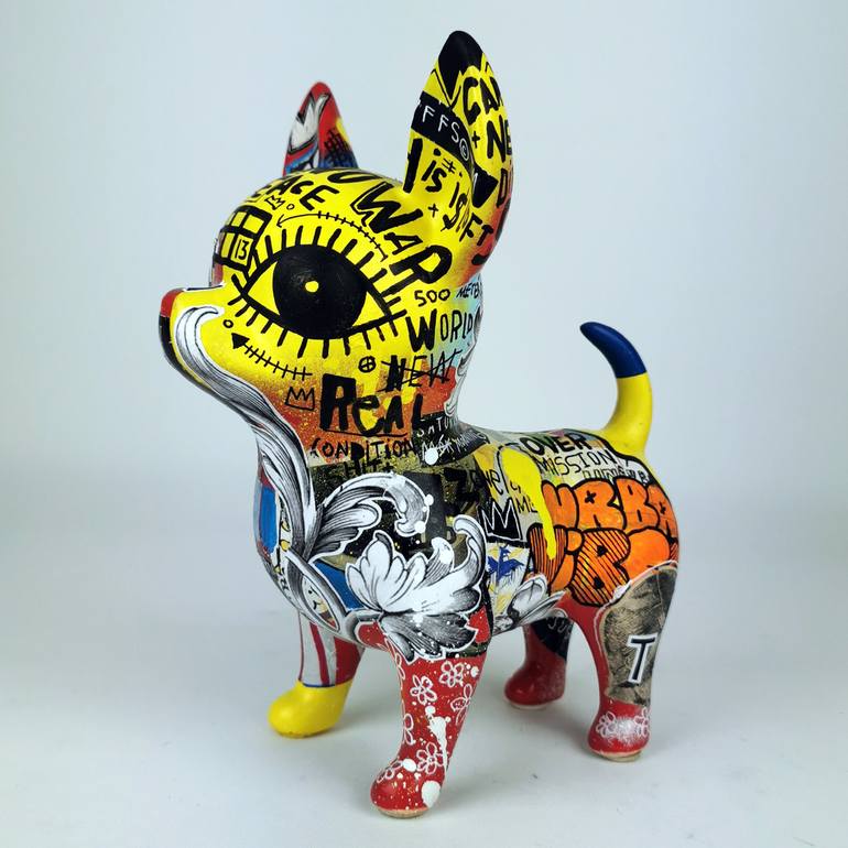 Original Contemporary Animal Sculpture by Artist-painter Tone