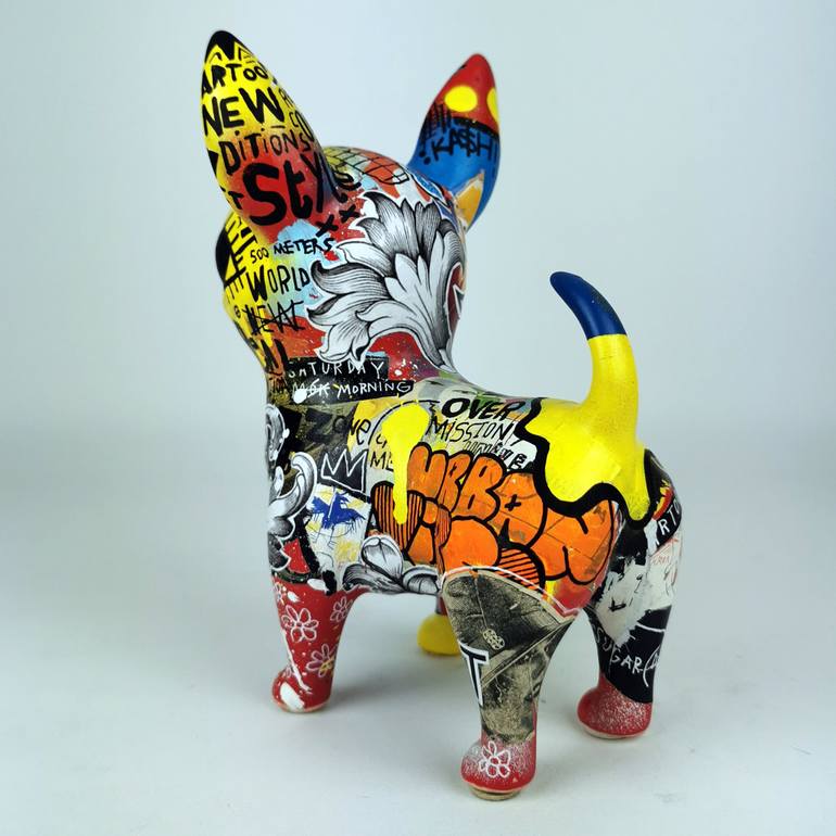 Original Contemporary Animal Sculpture by Artist-painter Tone