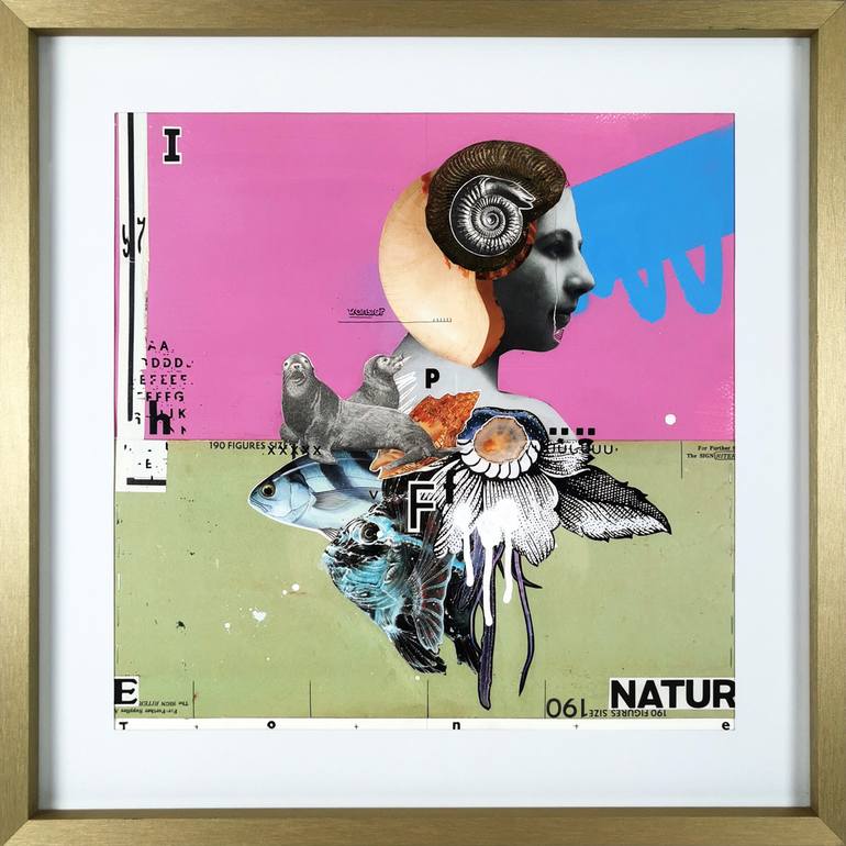 Original Contemporary Nature Mixed Media by Artist-Painter Tone