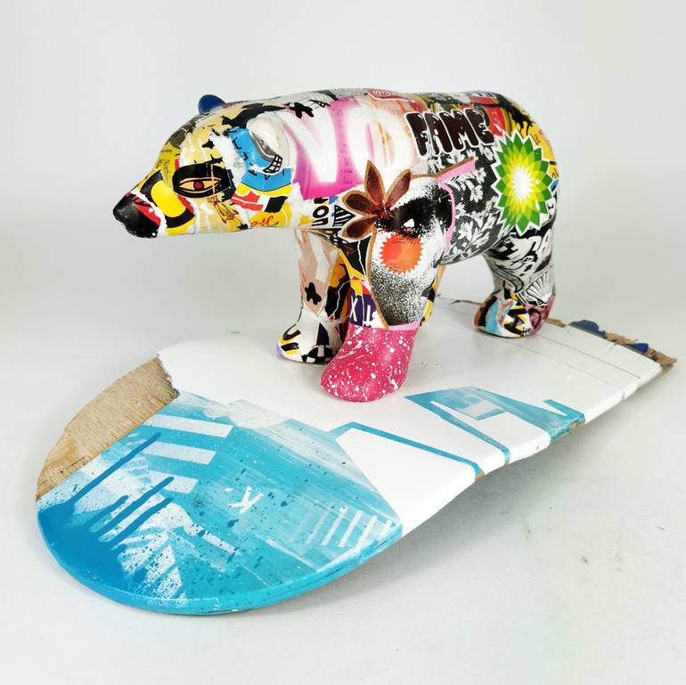 Original Contemporary Animal Sculpture by Artist-Painter Tone