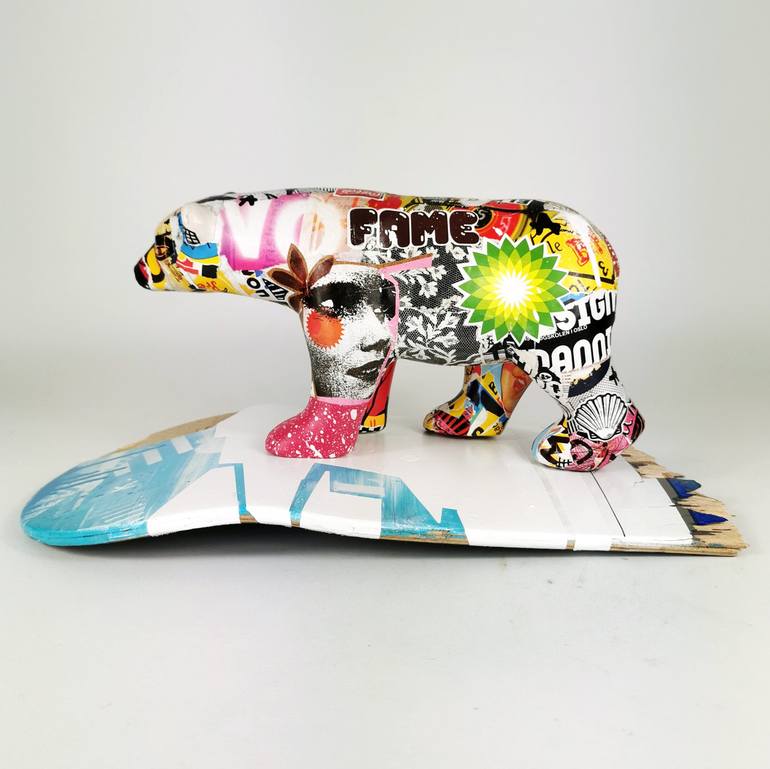 Original Contemporary Animal Sculpture by Artist-Painter Tone