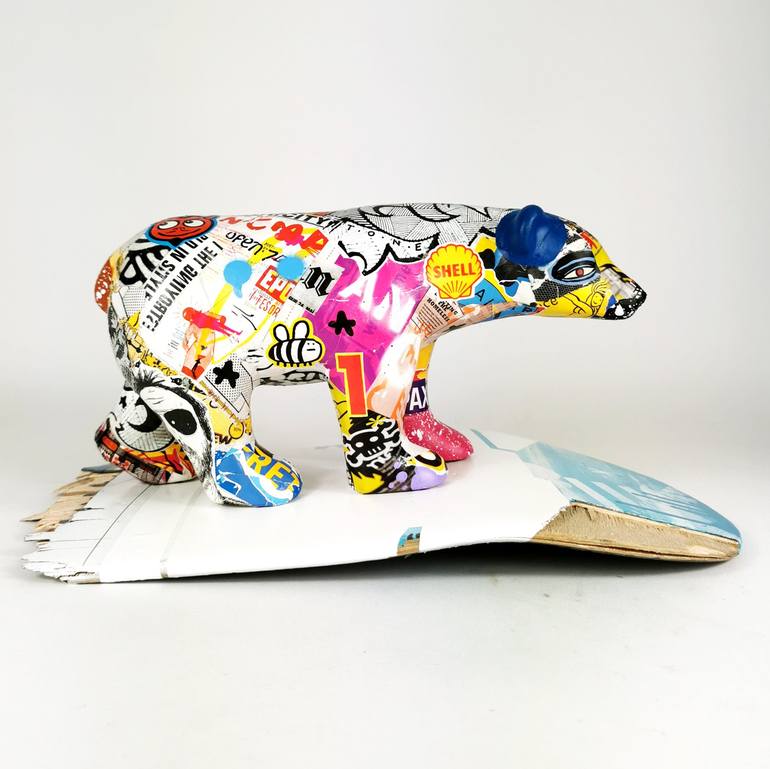 Original Contemporary Animal Sculpture by Artist-Painter Tone