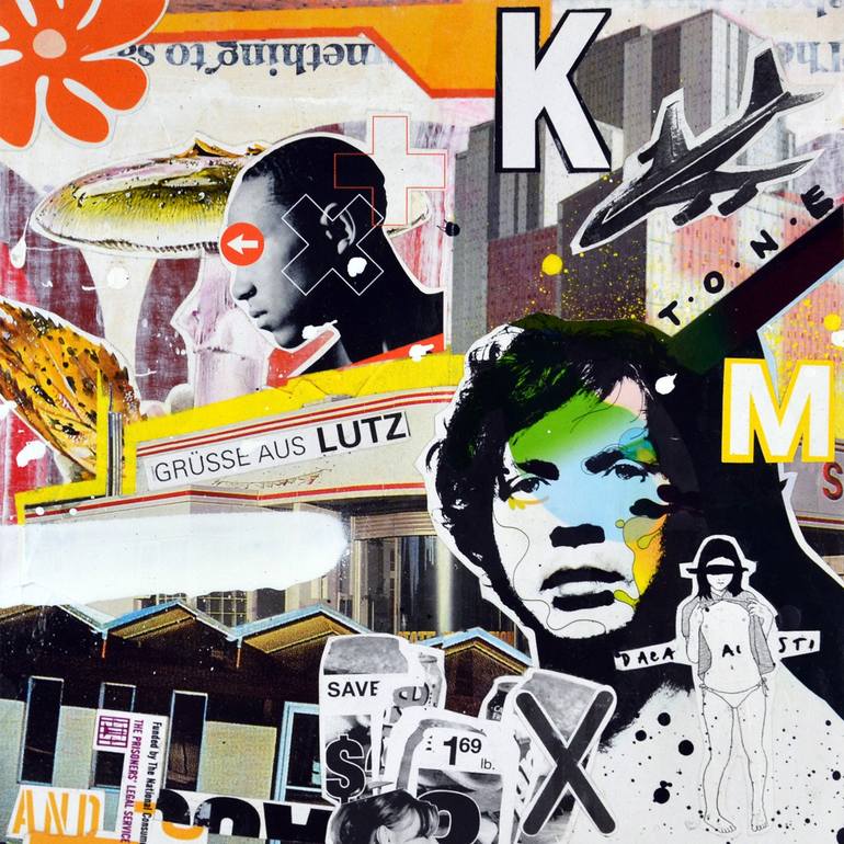 Original Contemporary Cities Mixed Media by Artist-Painter Tone