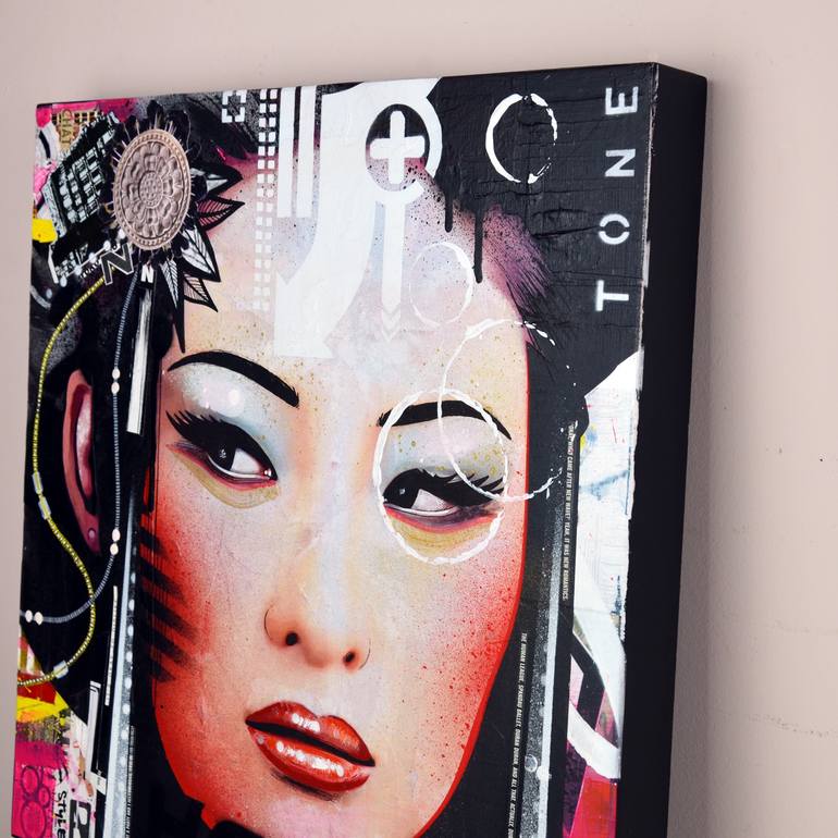 Original Contemporary Women Painting by Artist-Painter Tone