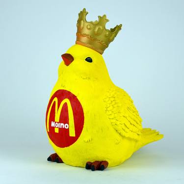 Original Contemporary Animal Sculpture by Artist-Painter Tone