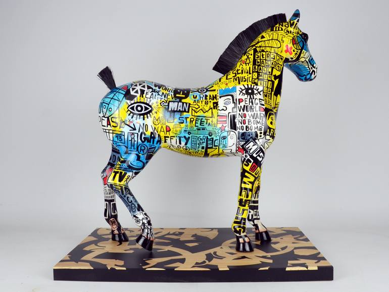 Original Contemporary Animal Sculpture by Artist-Painter Tone