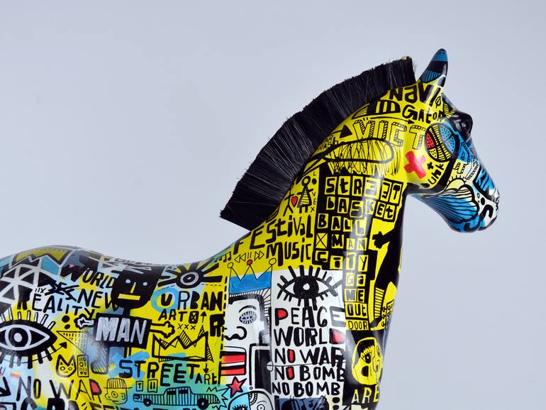 Original Contemporary Animal Sculpture by Artist-Painter Tone