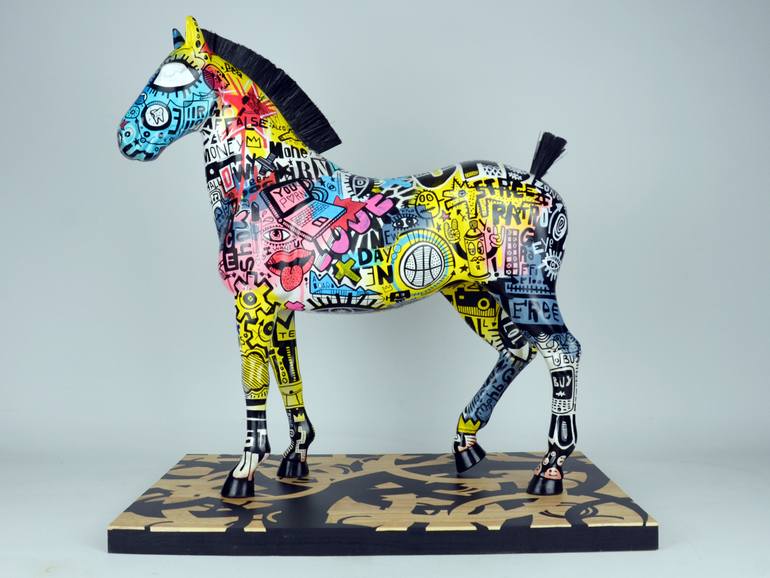 Original Contemporary Animal Sculpture by Artist-Painter Tone