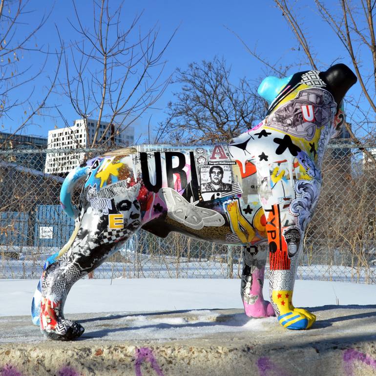 Original Contemporary Animal Sculpture by Artist-Painter Tone