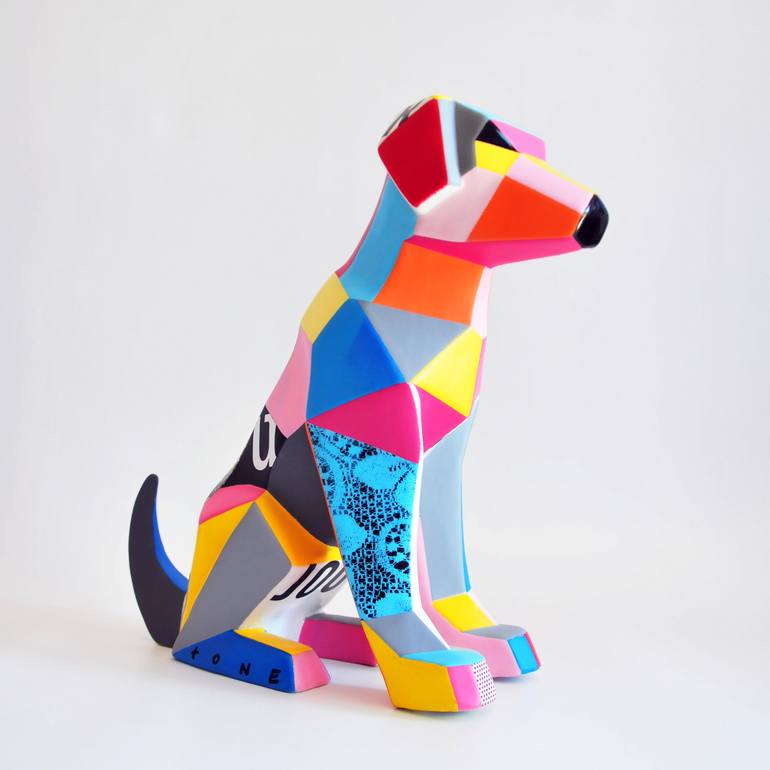 Original Art Deco Animal Sculpture by Artist-painter Tone