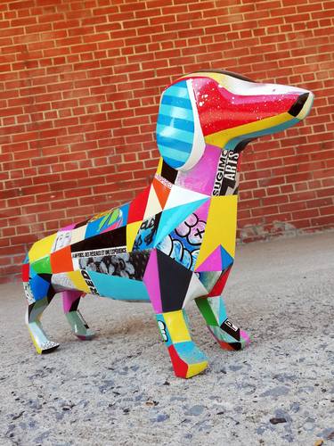 Original Art Deco Animal Sculpture by Artist-painter Tone