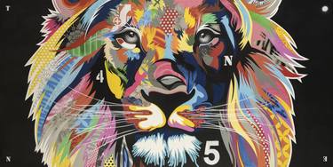 Print of Street Art Animal Paintings by Artist-painter Tone