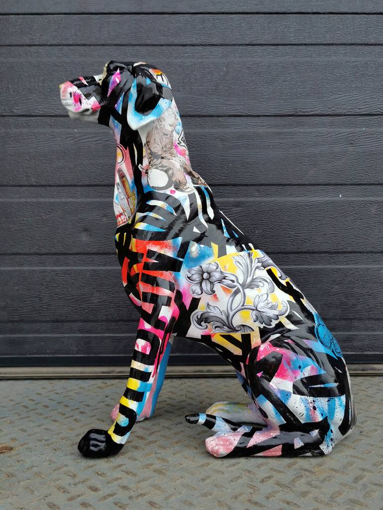 Original Animal Sculpture by Artist-painter Tone