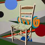 Chair, Stairs, and Circles by Chansong Woo