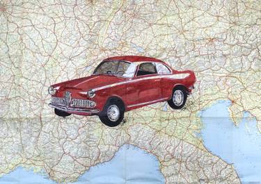 Print of Conceptual Automobile Paintings by Rich McCoy