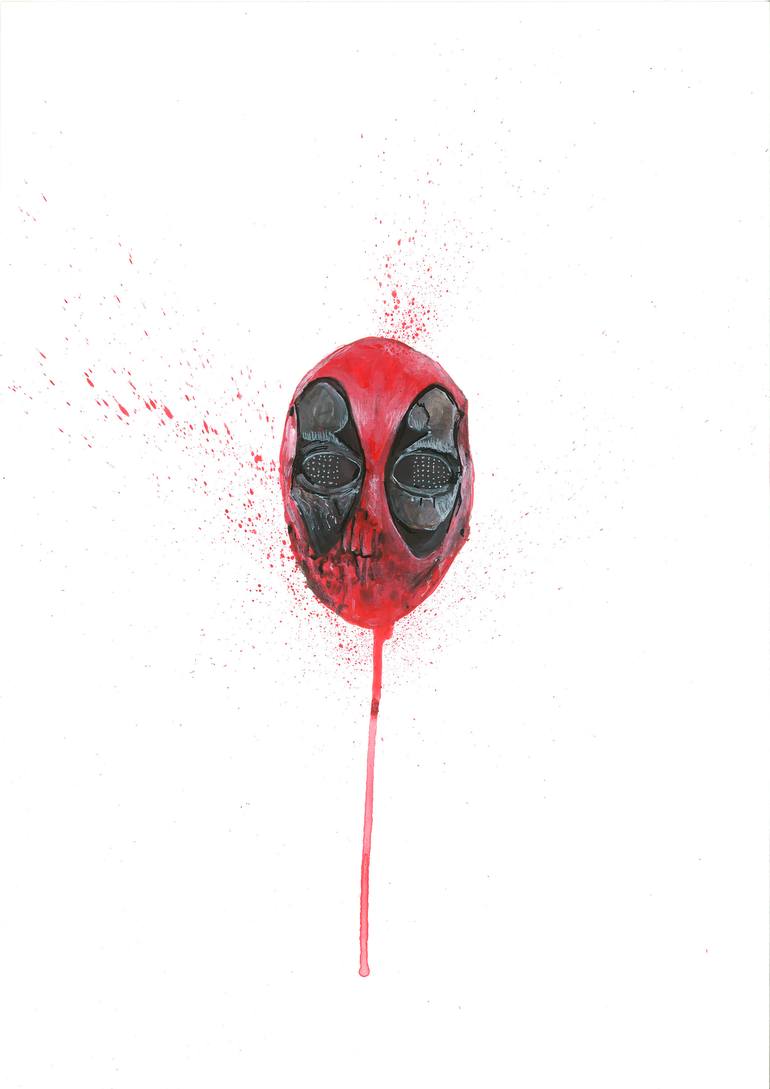 deadpool painting