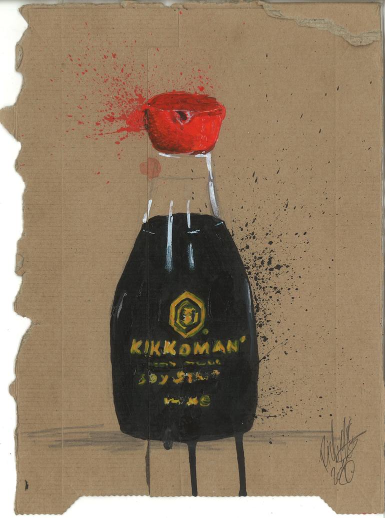 Original Illustration Still Life Painting by Rich Mccoy